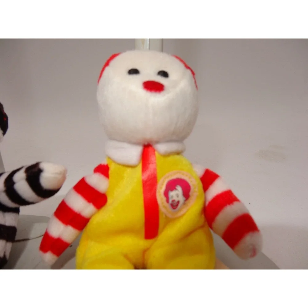 Ty Teenie Beanie Babies McDonalds‎ Ronald Hamburglar Birdie Bear Set